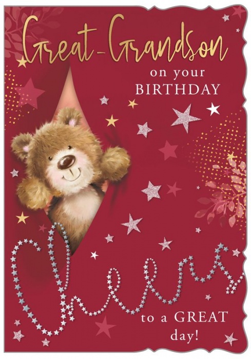 Cheers Great-Grandson Birthday Card