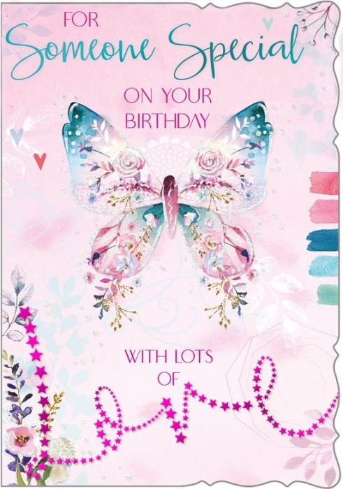 Butterfly Someone Special Birthday Card