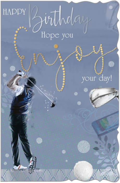 Golf Birthday Card