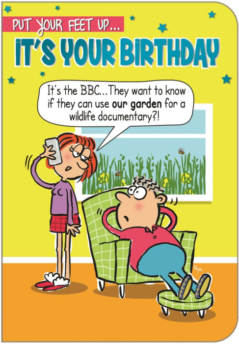 Wildlife Birthday Card