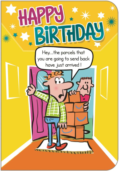 Many Happy Returns Birthday Card