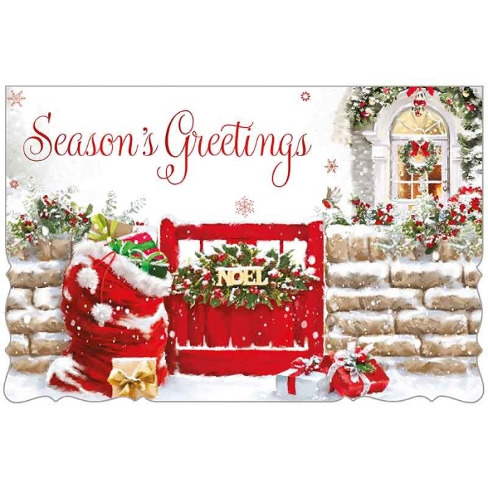 Home For Christmas Christmas Cards Pack Of 12