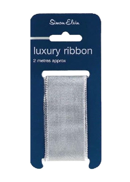 Silver Luxury Ribbon