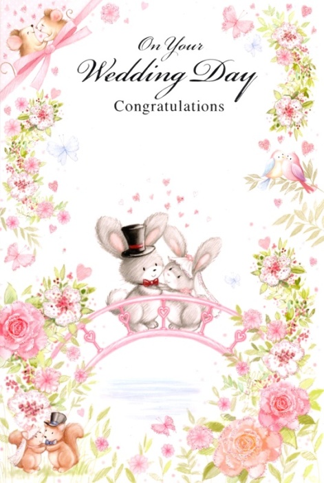 Woodland Wedding Wedding Card