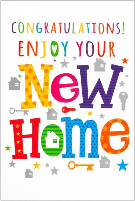 Congratulations New Home Card