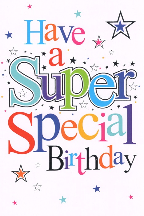 A Super Special Birthday Birthday Card