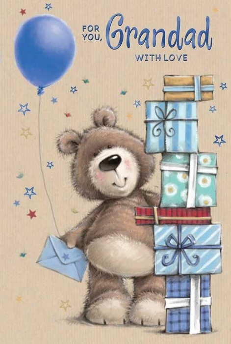 With Love Grandad Birthday Card