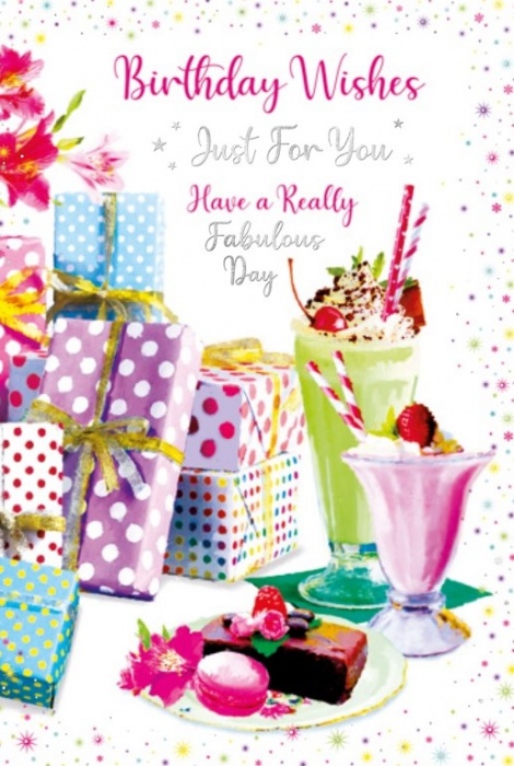 Sweet Treats Birthday Card
