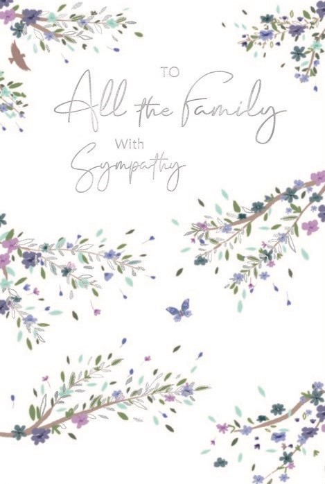 Branches Family Sympathy Card