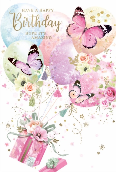 Butterfly Birthday Delivery Birthday Card