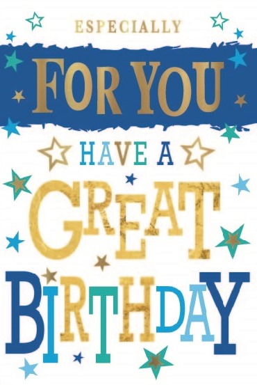 Have A Great Birthday Birthday Card