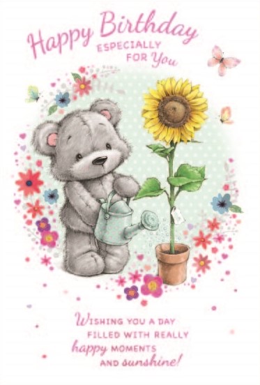 Sunflower Birthday Card