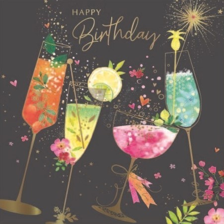 Drinks Birthday Card