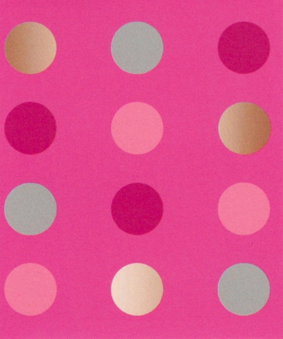 Pink Spots Gift Tag