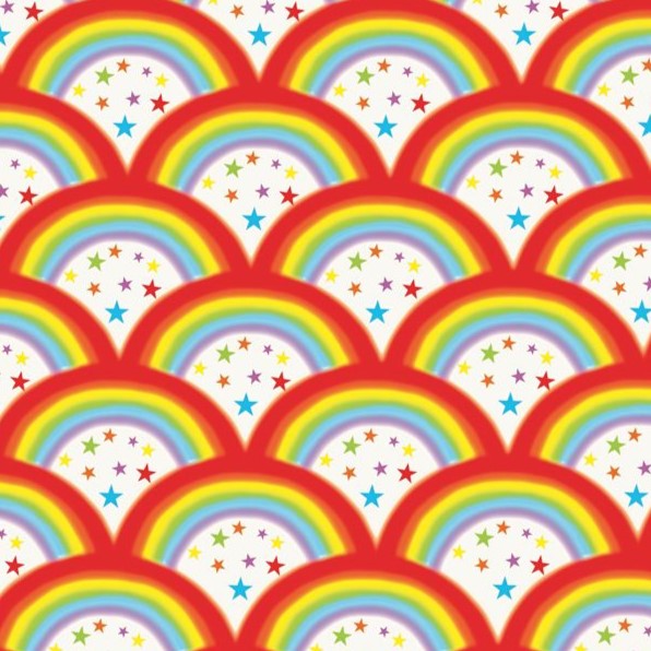 Rainbows Gift Wrap Sheet