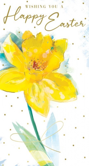 Daffodil Easter Card