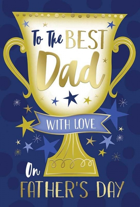 The Best Dad Father's Day Card