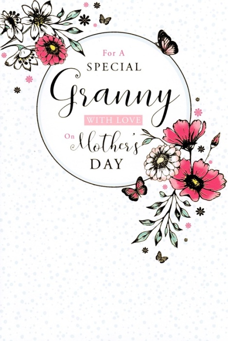 Flowers Granny Mother's Day Card