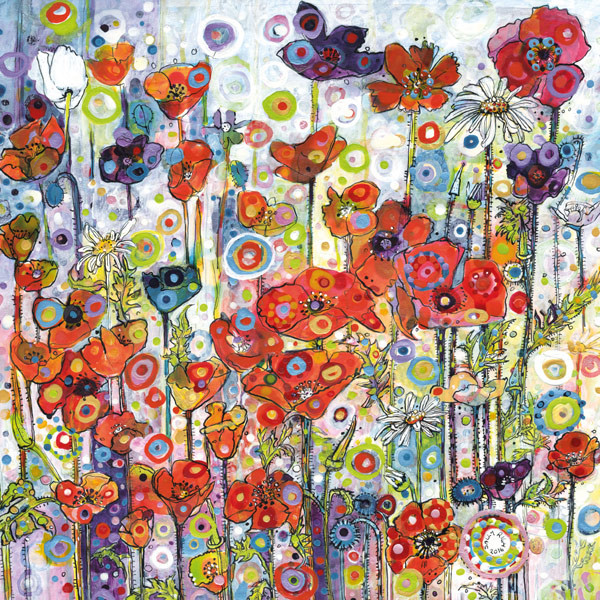 Poppies Greeting Card