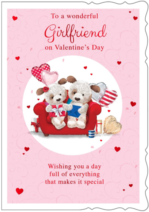 Valentine's Gifts Girlfriend Valentine's Day Card