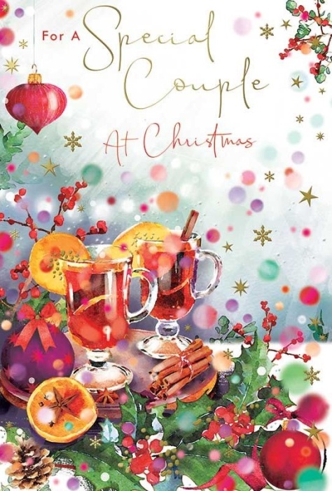 Mulled Wine Special Couple Christmas Card