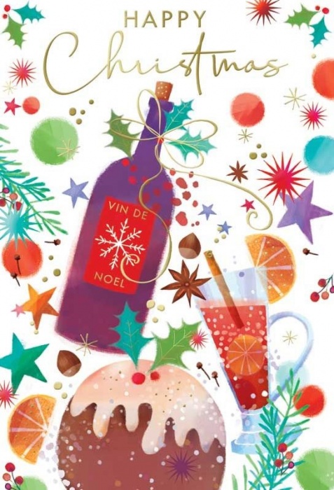 Mulled Wine Christmas Card