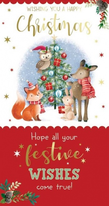 Festive Wishes Christmas Card