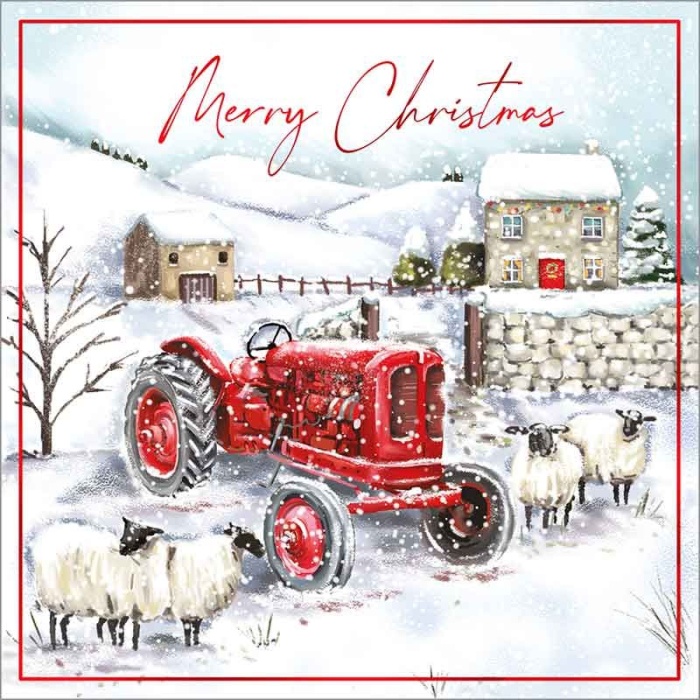 A Snowy Morn Christmas Cards Pack Of 24