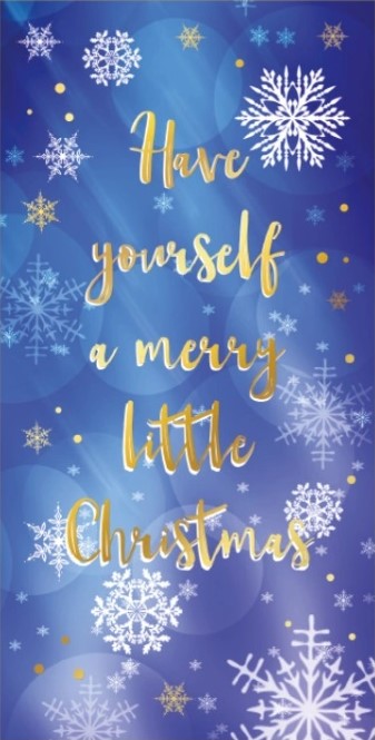 Have Yourself A Merry Little Christmas Christmas Money Wallet Card