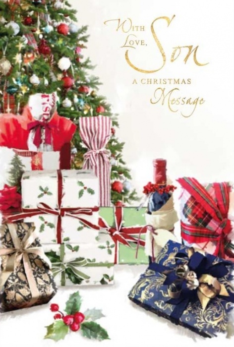 A Christmas Message Son Christmas Card | Simon Elvin