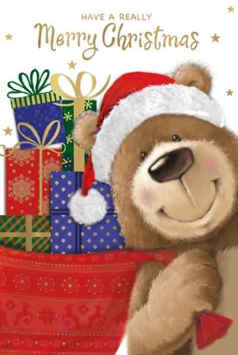 Christmas Bear Christmas Card