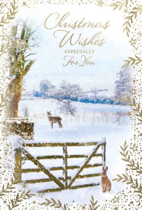 Winter Landscape Christmas Card