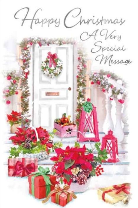 Festive Welcome Christmas Card